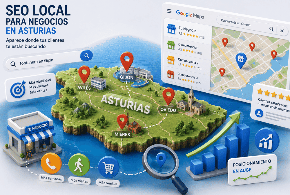 SEO local para negocios en Asturias